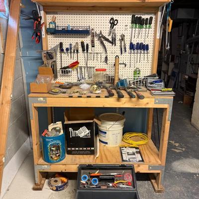 Tool Bench w/ All Items Shown