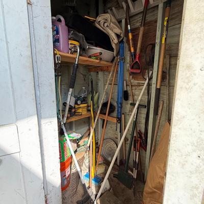Contents of Outdoor Shed