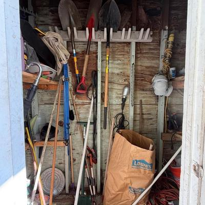 Contents of Outdoor Shed
