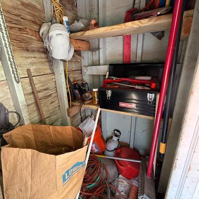Contents of Outdoor Shed