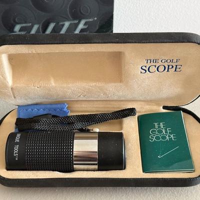 Golf Scope and Balls