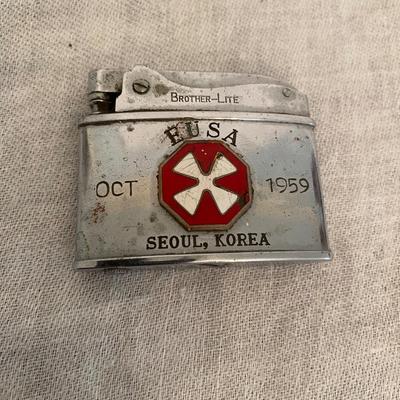 Brother Lite EUSA DATED MILITARY LIGHTER, KOREA