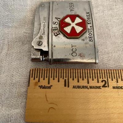 Brother Lite EUSA DATED MILITARY LIGHTER, KOREA