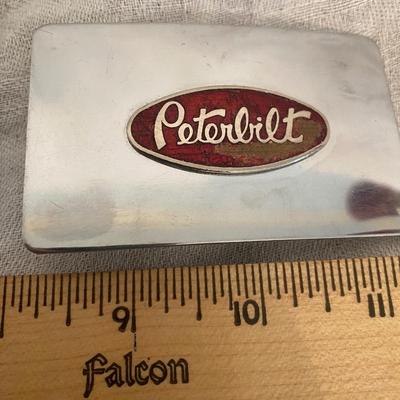 Assortment of Vintage belt buckles including Budweiser