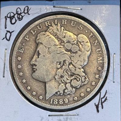 1889 O Morgam Silver Dollar
