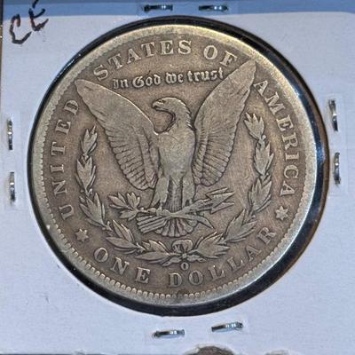 1889 O Morgam Silver Dollar