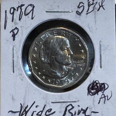 1979 P Susan B Anthony Wide Rim