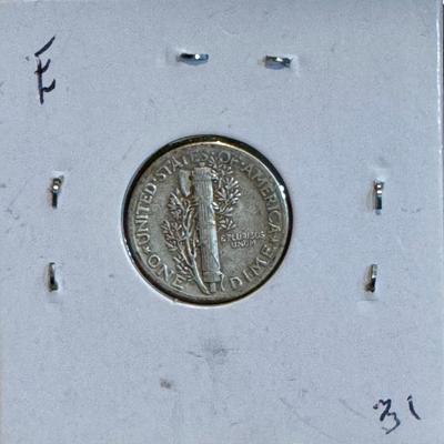 1937 Mercury Dime
