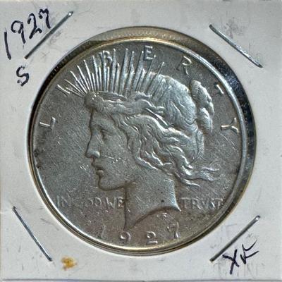1927 S Peace Dollar