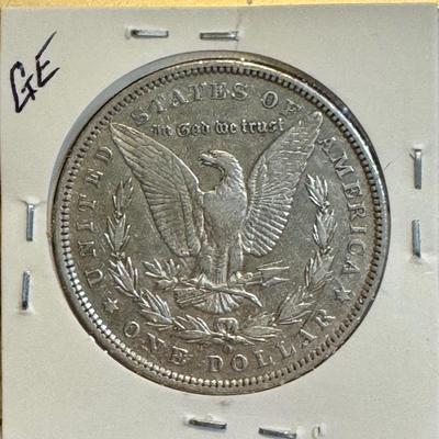 1887 O Morgan Silver Dollar