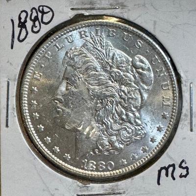 1880 Morgan Silver Dollar