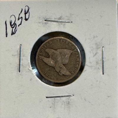 1858 Flying Eagle Cent