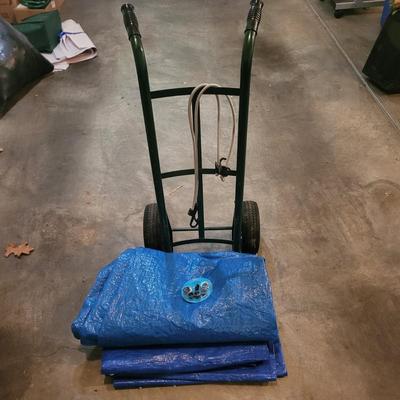 Hand Truck, Tarps, and Bungees (G-EL)