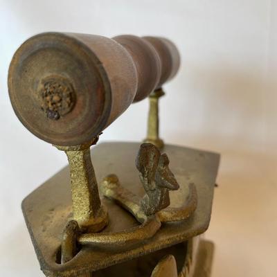 Brass Charcoal Iron
