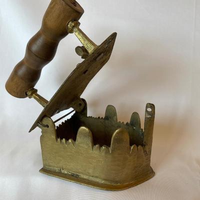 Brass Charcoal Iron