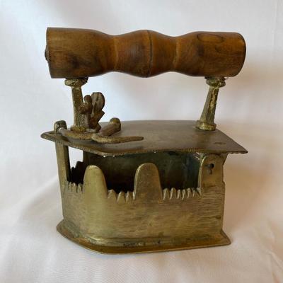 Brass Charcoal Iron