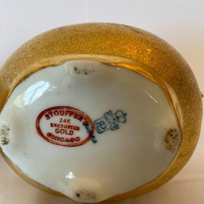 Stouffers 24K Encrusted Sugar and Creamer