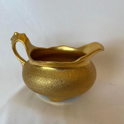 Stouffers 24K Encrusted Sugar and Creamer