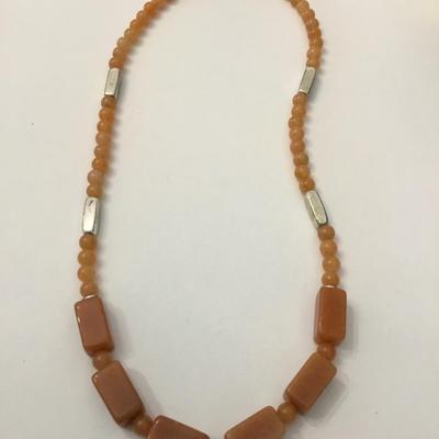Gorgeous Aventurine Quartz gem stone necklace