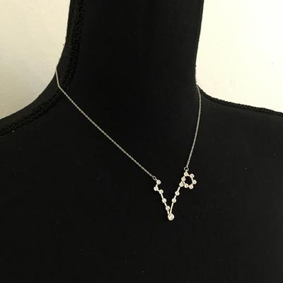 Sterling forever when the stars, align constellation necklace