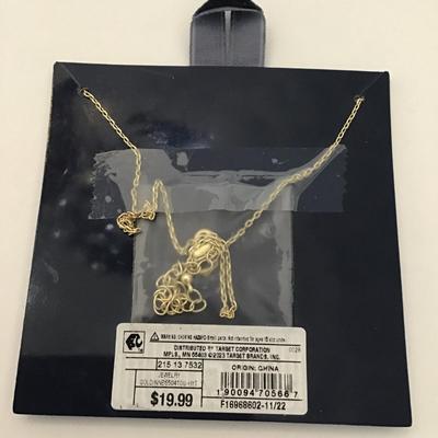 14 karat gold dipped Sagittarius necklace
