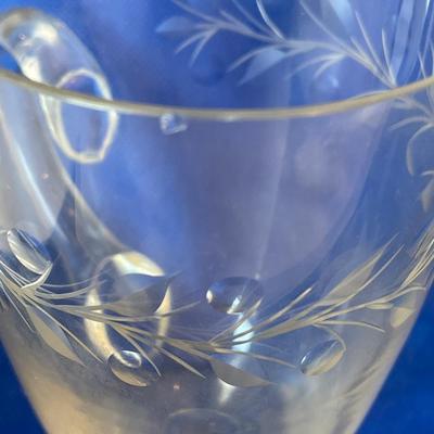Vintage Fostoria Crystal Mugs (4)