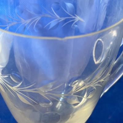 Vintage Fostoria Crystal Mugs (4)