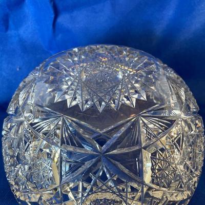American Brilliant Cut Glass Bowl