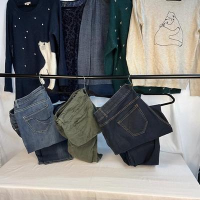Lot C 405 J. Crew Polar Bear Clothing Lot (XXL)