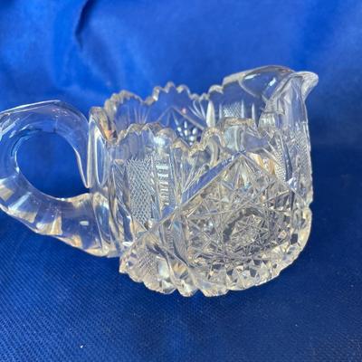 American Brilliant Cut Glass Creamer