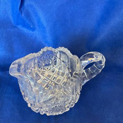 American Brilliant Cut Glass Creamer