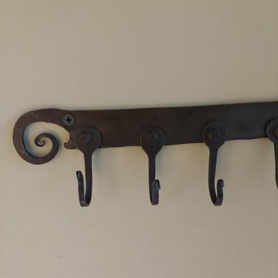 Two Iron Wall Hooks (K-BBL)