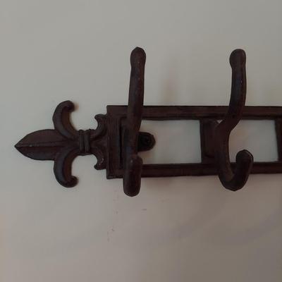 Two Iron Wall Hooks (K-BBL)
