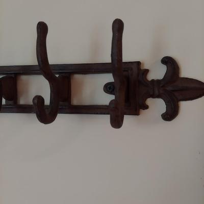 Two Iron Wall Hooks (K-BBL)
