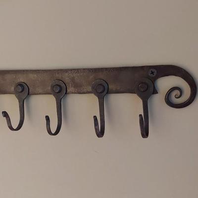 Two Iron Wall Hooks (K-BBL)