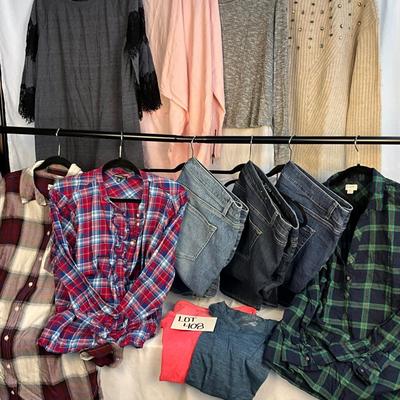 Lot C 408 Preppy Plaid Women’s Clothing Lot (XXL) (18/20)