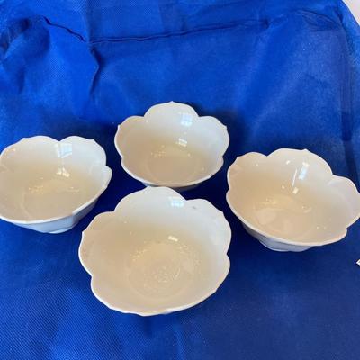 Japanese Lotus Bowls (4)
