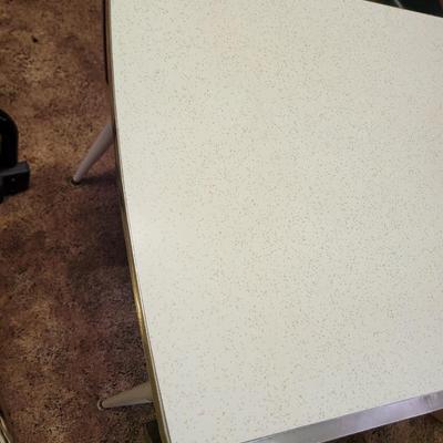 Chrome and formica table