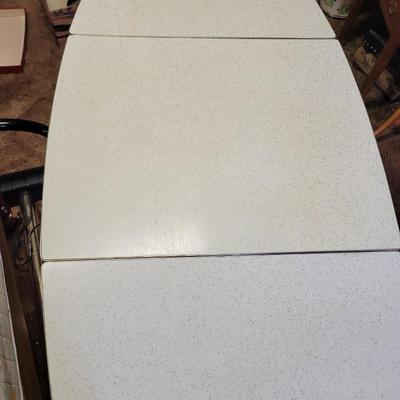 Chrome and formica table