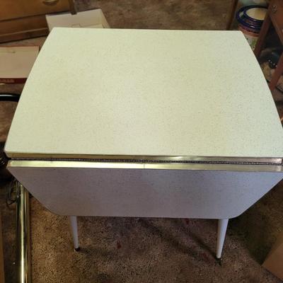 Chrome and formica table