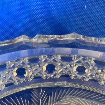 American Brilliant Cut Glass Bowl