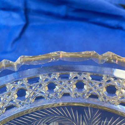 American Brilliant Cut Glass Bowl