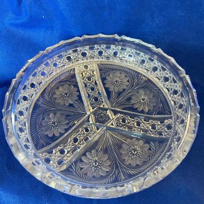 American Brilliant Cut Glass Bowl