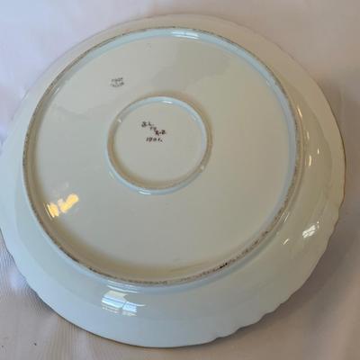 Haviland plate gold edging