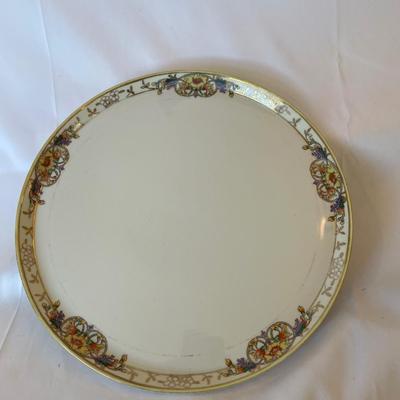 Hand Painted Nippon Charger