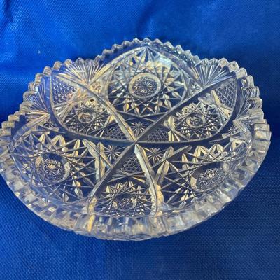 American Brilliant Cut Glass Bowl