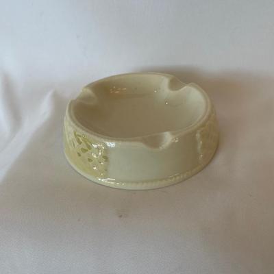 Vintage Belleek Ashtray