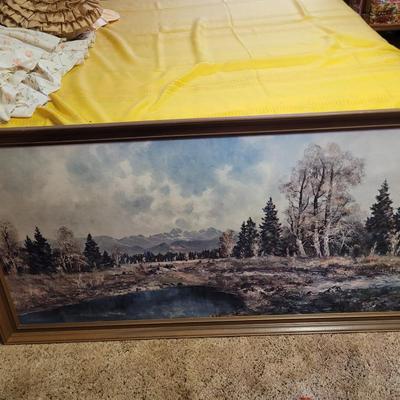 Large fall print