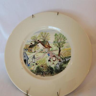 Jack and Jill Decorativee Plate