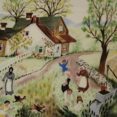 Jack and Jill Decorativee Plate